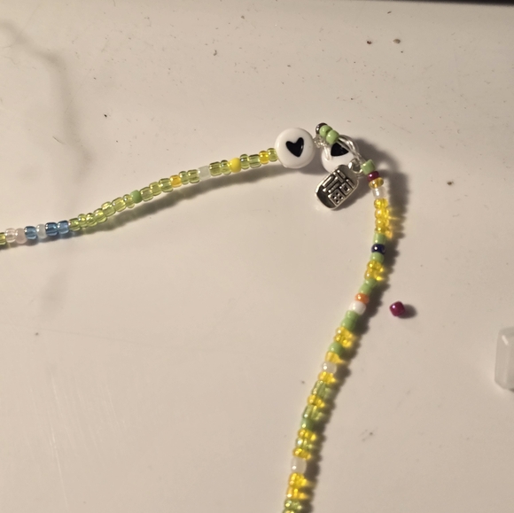Custom-made glass bead necklaces and braclets - Picture 3 of 4